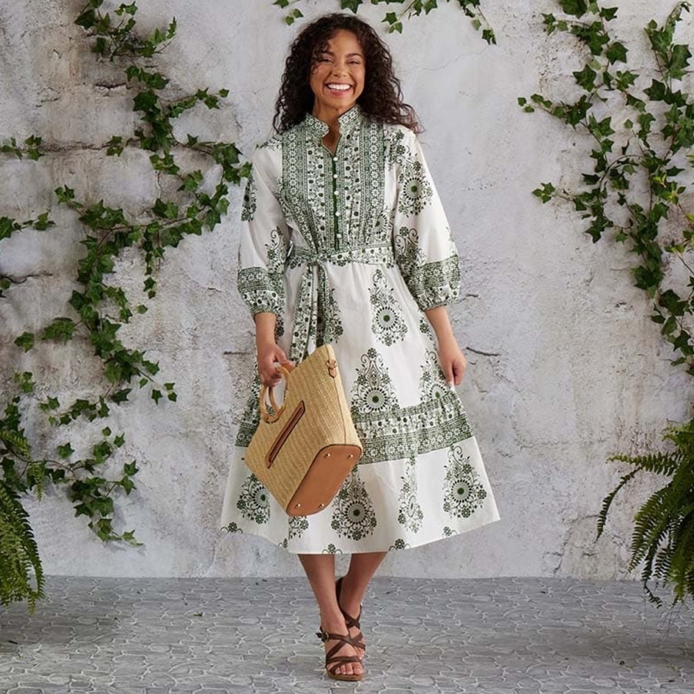 Kaktus Green Dress